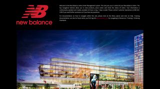 B2B Portal: New Balance America