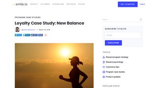 Loyalty Case Study: New Balance - Smile.io Blog