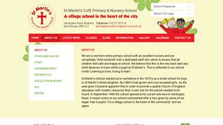 About Us | St Martin's CE Primary & Nursery School - Brighton Primary ...