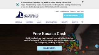 New Buffalo Savings Bank | New Buffalo, MI - Three Oaks, MI - Sawyer ...