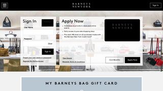 Barneys New York Credit Card - Manage your account - Comenity