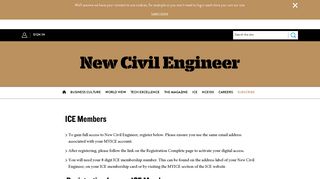 ICE Members - New Civil Engineer