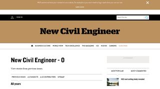2019 | New Civil Engineer