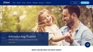 Fusion Credit Union: Home
