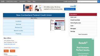 New Cumberland Federal Credit Union - New Cumberland, PA