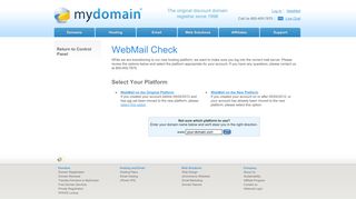 WebMail - MyDomain