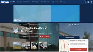 New England Institute of Technology - Profile, Rankings and Data | US ...