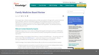 Family Medicine Board Review - NEJM Knowledge+