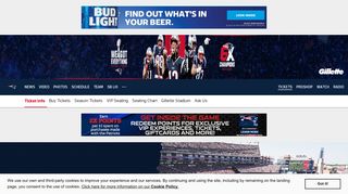 NFL Ticketing Network FAQ - New England Patriots