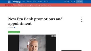 New Era Bank promotions and appointment | Local Business ...