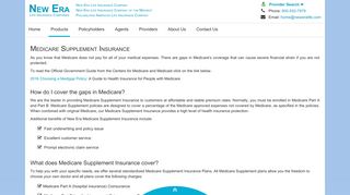 Medicare Supplement - New Era Life Insurance