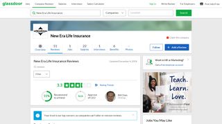New Era Life Insurance Reviews | Glassdoor