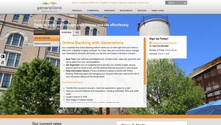 Free Online Banking | Generations Federal Credit Union