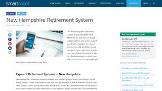 New Hampshire Retirement System | Pension Info, Taxes, Financial ...
