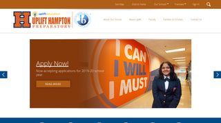 Uplift Hampton / Overview - Uplift Education