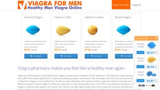 Healthy Man Viagra - Real Help to Prevent ED Problems [HOT OFFER]