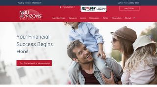 New Horizons Credit Union: Home