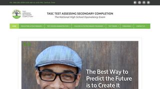 High School Equivalency Exam | TASC test—moving you forward