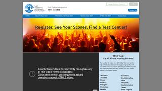 TASC Test Takers - TASC : Test Assessing Secondary Completion
