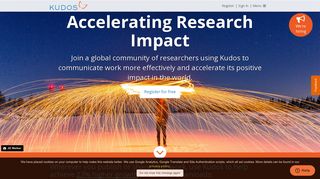 Kudos – helping increase the reach and impact of research