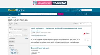 New Look Jobs, Vacancies & Careers - Retailchoice