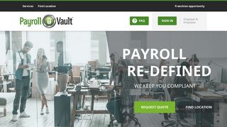 Payroll Vault: Full Service Payroll & HR Outsourcing Services