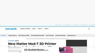New Matter Mod-T 3D Printer Review: A Good Intro to 3D Printing