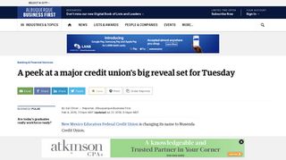 New Mexico Educators Federal Credit Union changes name to ...