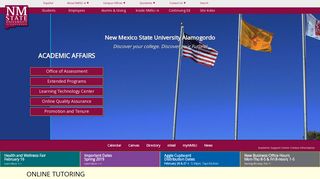 Online Tutoring | New Mexico State University Alamogordo