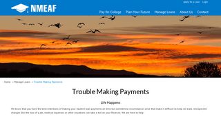 Trouble Making Payments - New Mexico Educational Assistance ...