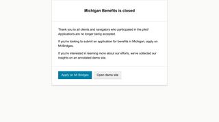 Michigan Benefits