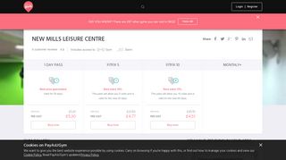 New Mills Leisure Centre, Flexible Gym Passes, SK22, New Mills