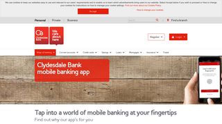Mobile banking | Clydesdale Bank