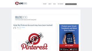 Help! My Pinterest Account may have been hacked! - LogDog
