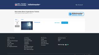 Mercedes-Benz Superdome Tickets - Ticket Exchange