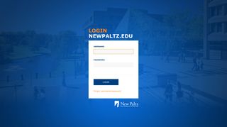 Login - CAS – Central Authentication Service - SUNY New Paltz