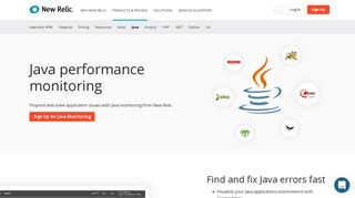Java and JVM Monitoring with New Relic APM
