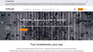 Selftrade: UK Execution-Only Stockbrokers - Invest In Shares