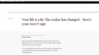 The zodiac has changed: What's your (new) astrological sign?