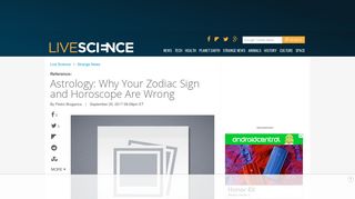 Astrology: Why Your Zodiac Sign and Horoscope Are Wrong
