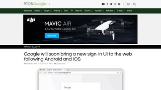 Google will soon bring a new sign-in UI to the web following Android ...