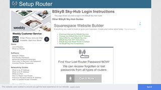 Login to BSkyB Sky-Hub Router - SetupRouter