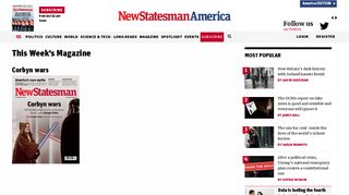This Week's Magazine - New Statesman