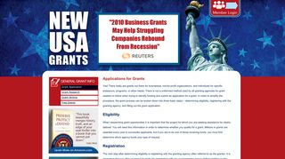 Applications for Grants - New USA Grants