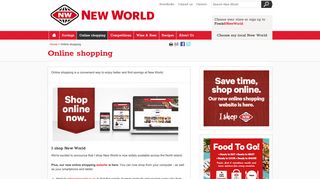 New World | Online Shopping | New World Supermarket