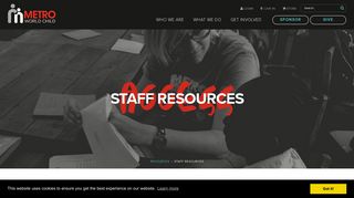 Staff Resources · Metro World Child