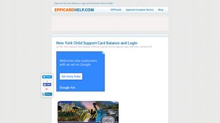 New York Child Support Card Balance and Login - Eppicard Help