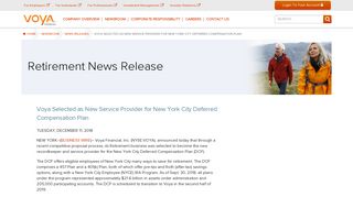 Voya Selected as New Service Provider for New York City Deferred ...