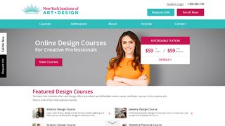 Online Design Courses | New York Institute of Art & Design