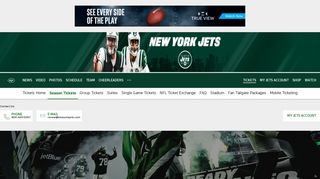 New York Jets | Season Tickets Renewals